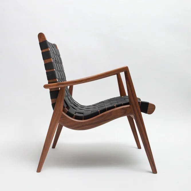 Woven Leather Lounge - WLC 22 — Smilow Design
